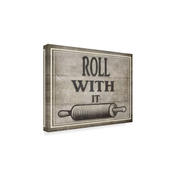 Lightboxjournal 'Roll With It Bk' Canvas Art,35x47